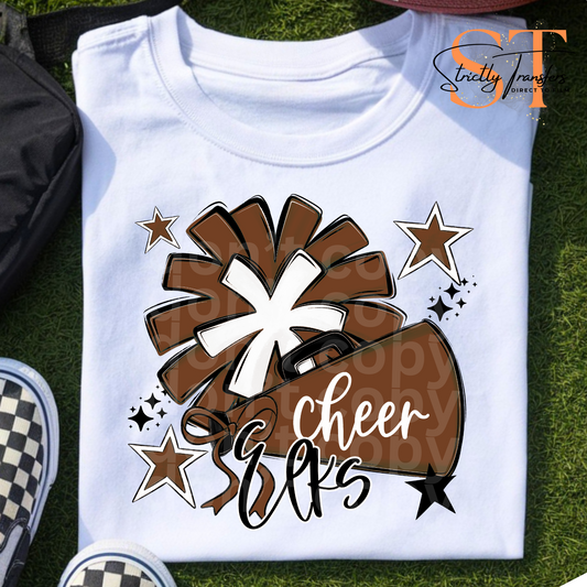 Elks Cheer Direct to Film Transfers