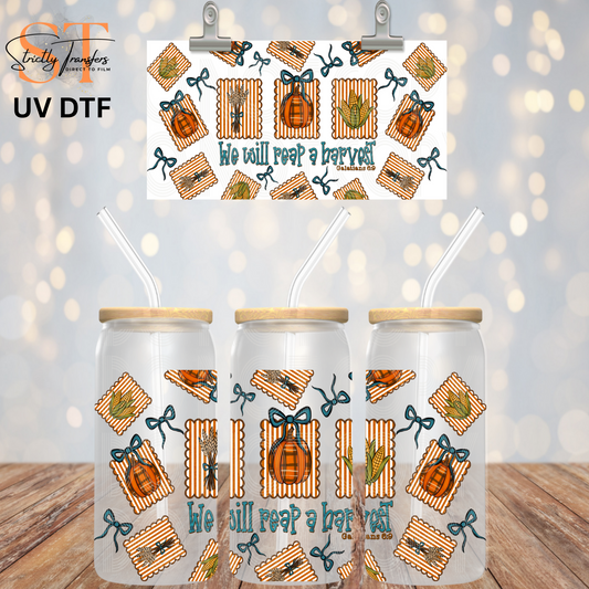 We will Reap a Harvest Libbey Wrap Direct to Film Wraps