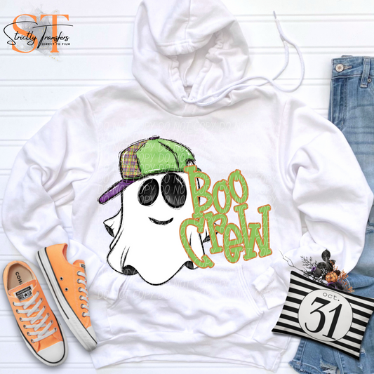 Boo Crew Ghost Direct to Film Transfers