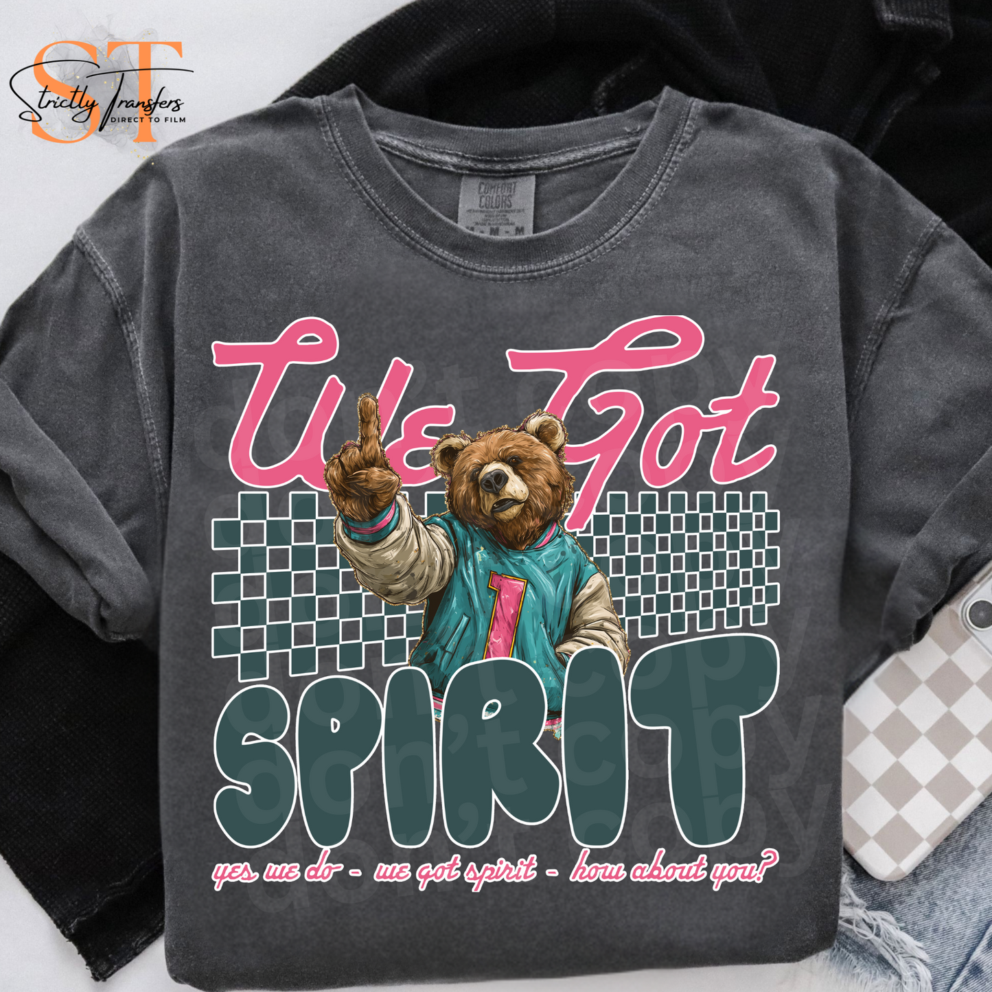 We Got Spirit Bears Direct to Film Transfers