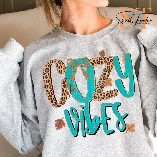 Cozy Vibes Direct to Film Transfers
