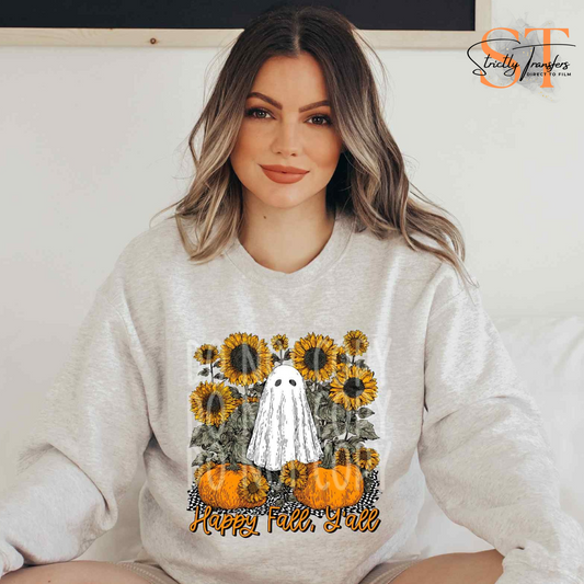 Happy Fall Y'all Direct to Film Transfers