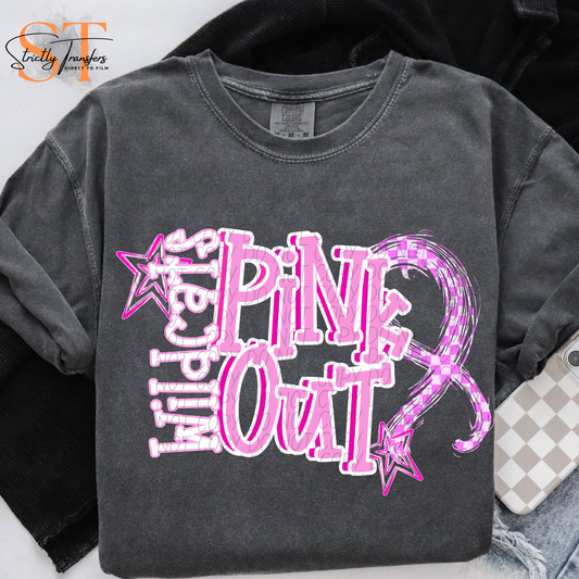 Pink Out Stars Wildcats Direct to Film Transfers