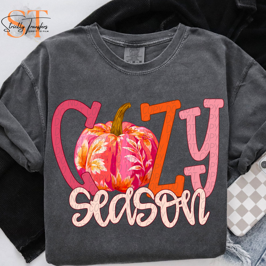 Cozy Season Pumpkin Direct to Film Transfers