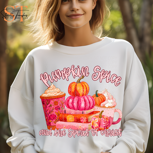 Pumpkin Spice and the Spirit of Christ Direct to Film Transfers