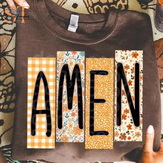 Amen Direct to Film Transfers