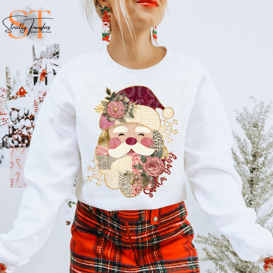 Santa Baby Direct to Film Transfers