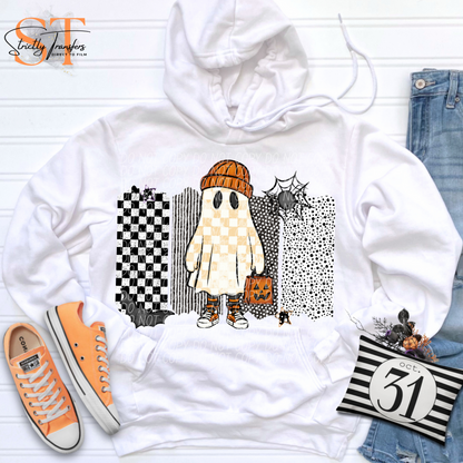 Checkered Ghost Swatches Direct to Film Transfers
