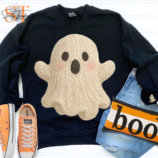 Faux Yarn Ghost Direct to Film Transfers