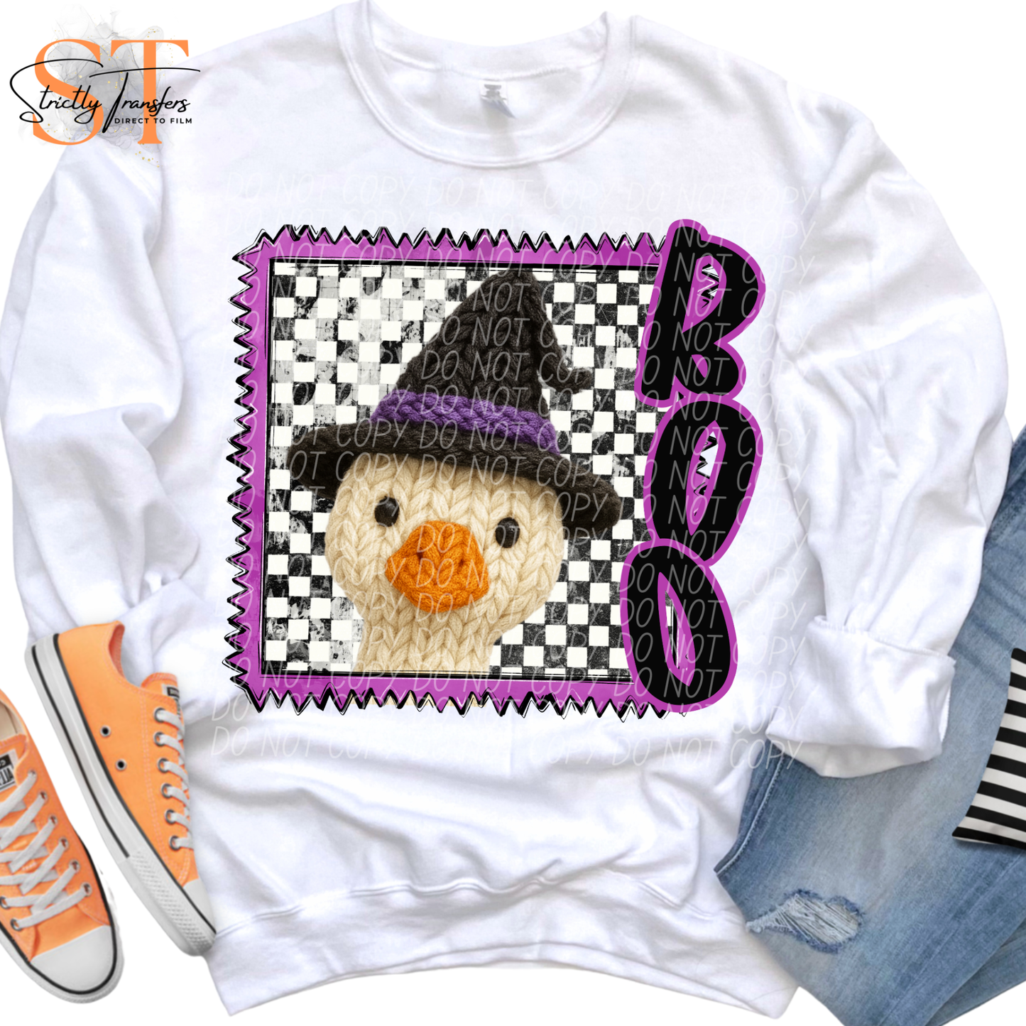 Boo Goose Faux Yarn Direct to Film Transfers