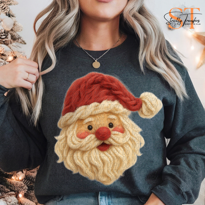 Santa Faux Yarn Direct to Film Transfers