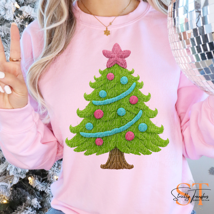 Bright Tree Faux Yarn Direct to Film Transfers