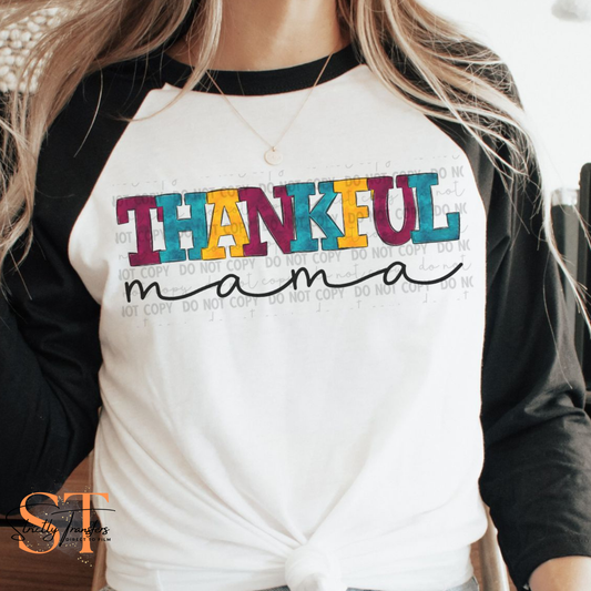 Thankful Mama Direct to Film Transfers