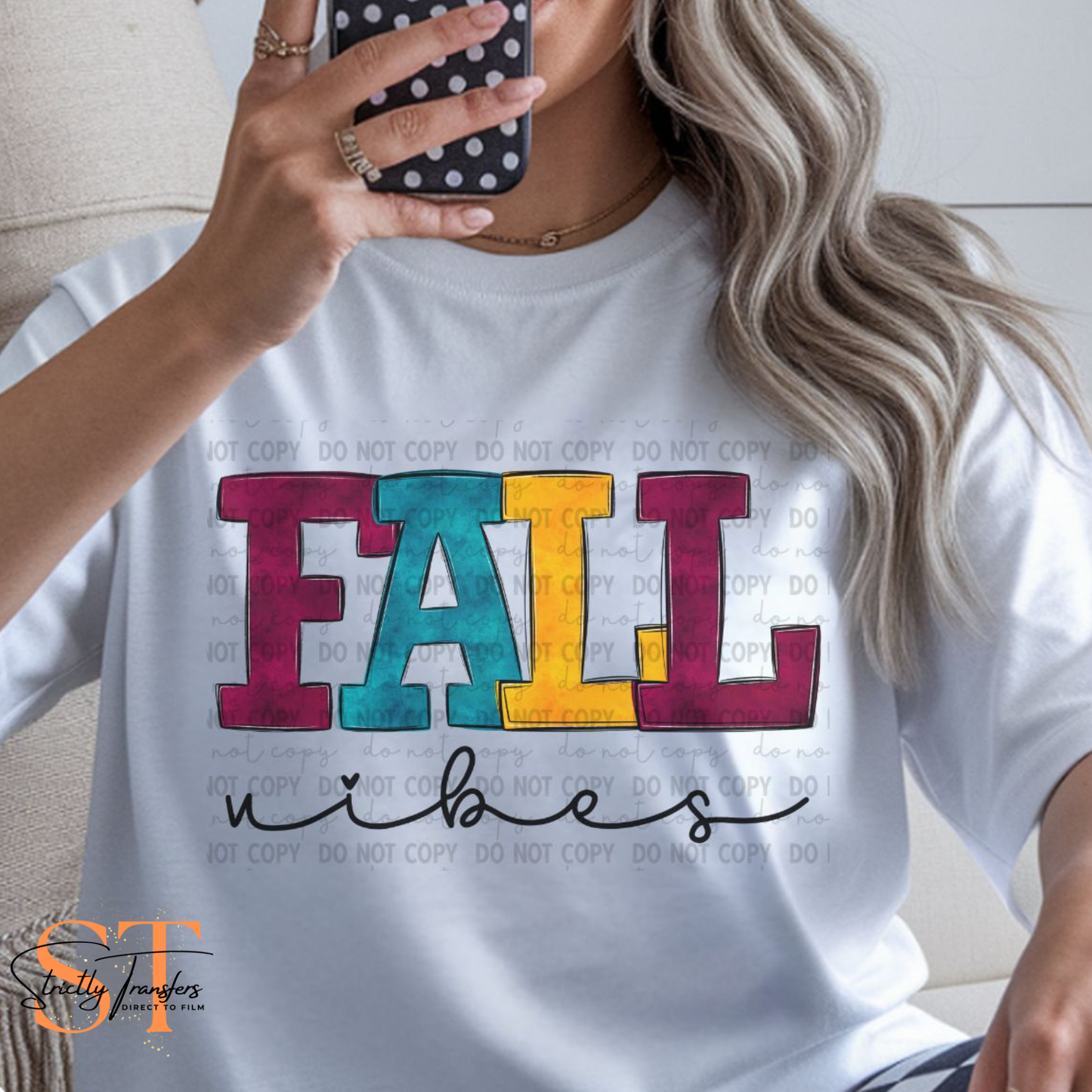 Fall Vibes Direct to Film Transfers