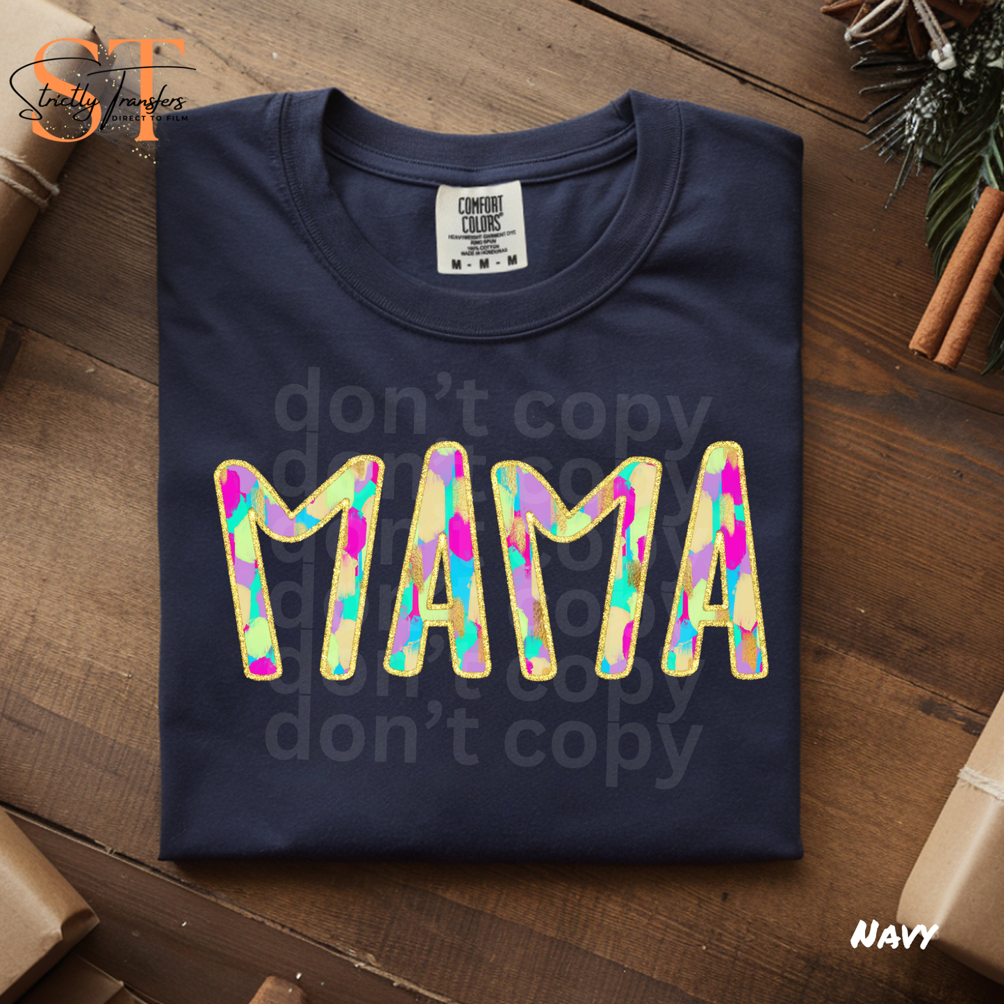 Paint Swatch Mama Direct to Film Transfers