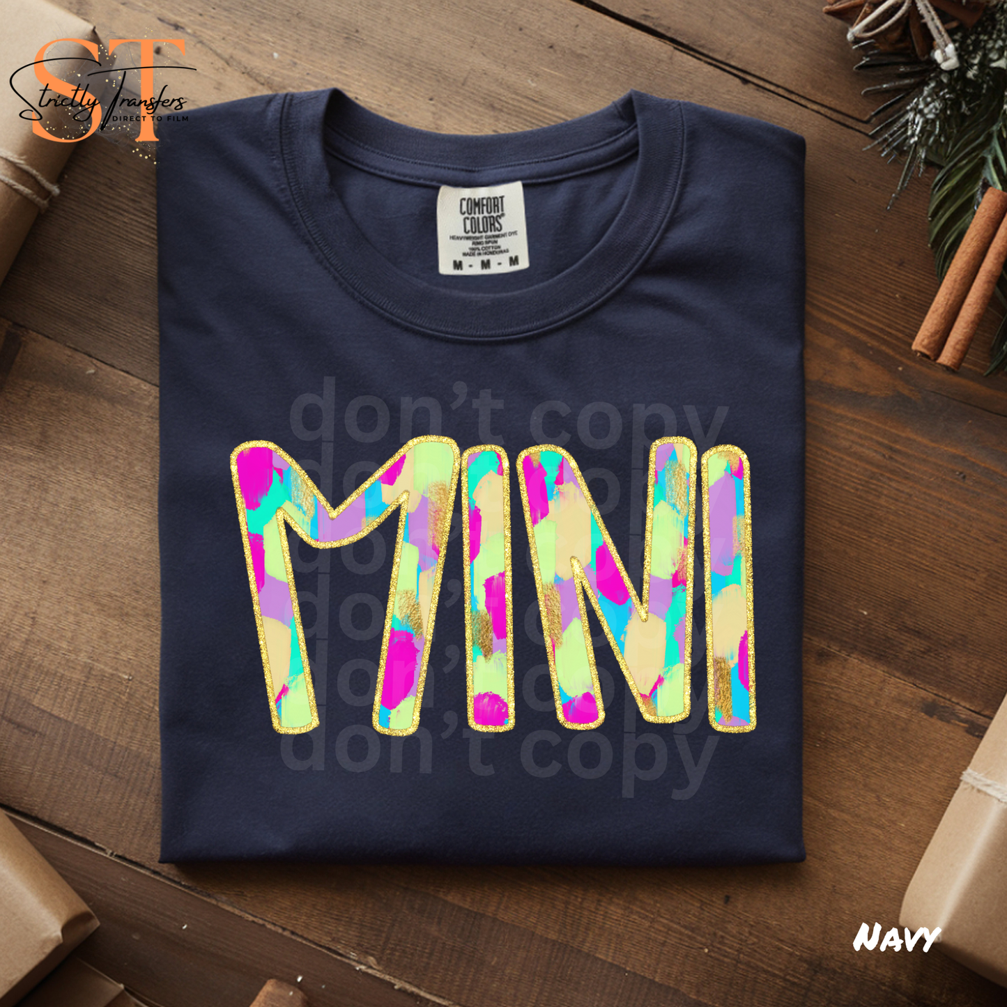 Paint Swatch Mini Direct to Film Transfers