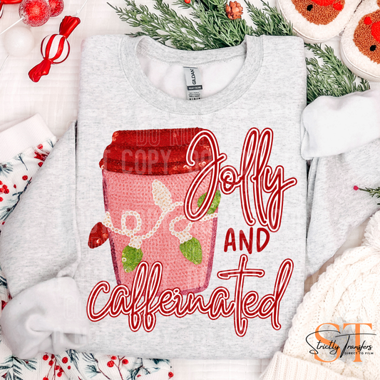 Jolly & Caffeinated Direct to Film Transfers