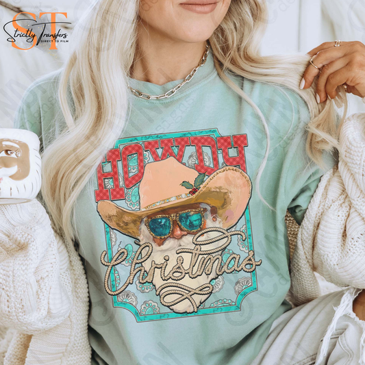 Howdy Christmas Direct to Film Transfers