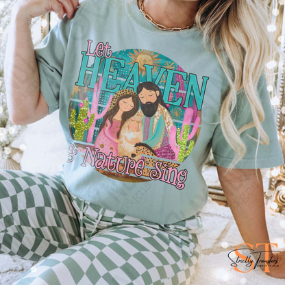 Let Heaven & Nature Sing Direct to Film Transfers