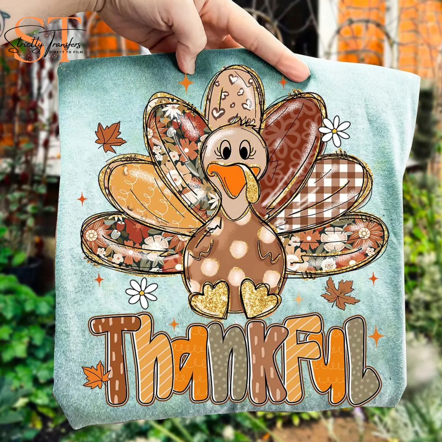 Thankful Turkey Direct to Film Transfers