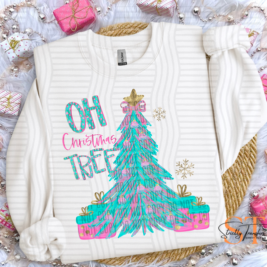 Oh Christmas Tree Direct to Film Transfers