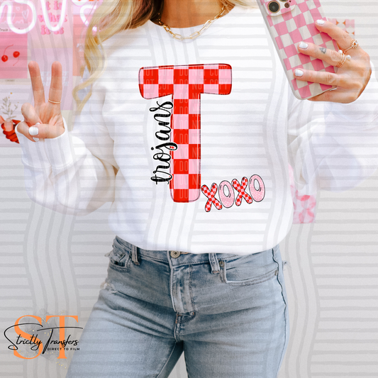 Trojans Valentine's Day Initial Direct to Film Transfers