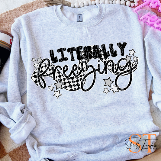 Literally Freezing Direct to Film Transfers