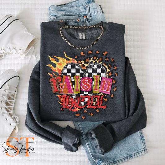 Raisin' Hell Direct to Film Transfers