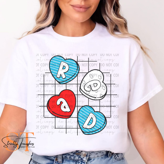 READ Hearts Direct to Film Transfers