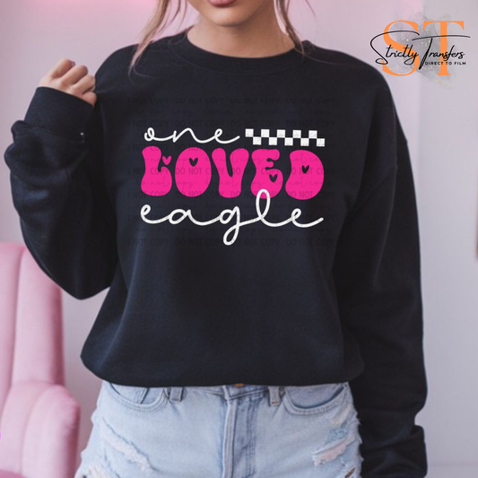 One Loved Eagle Direct to Film Transfers