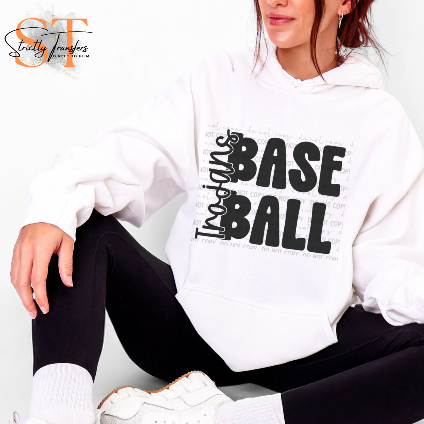 Trojans Bold Baseball Direct to Film Transfers