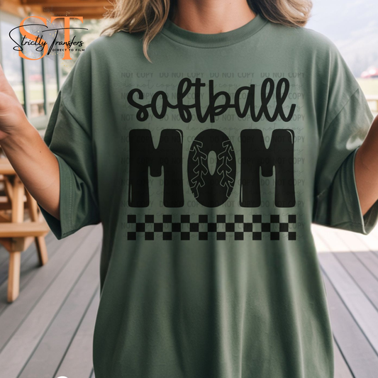 Softball Mom Direct to Film Transfers