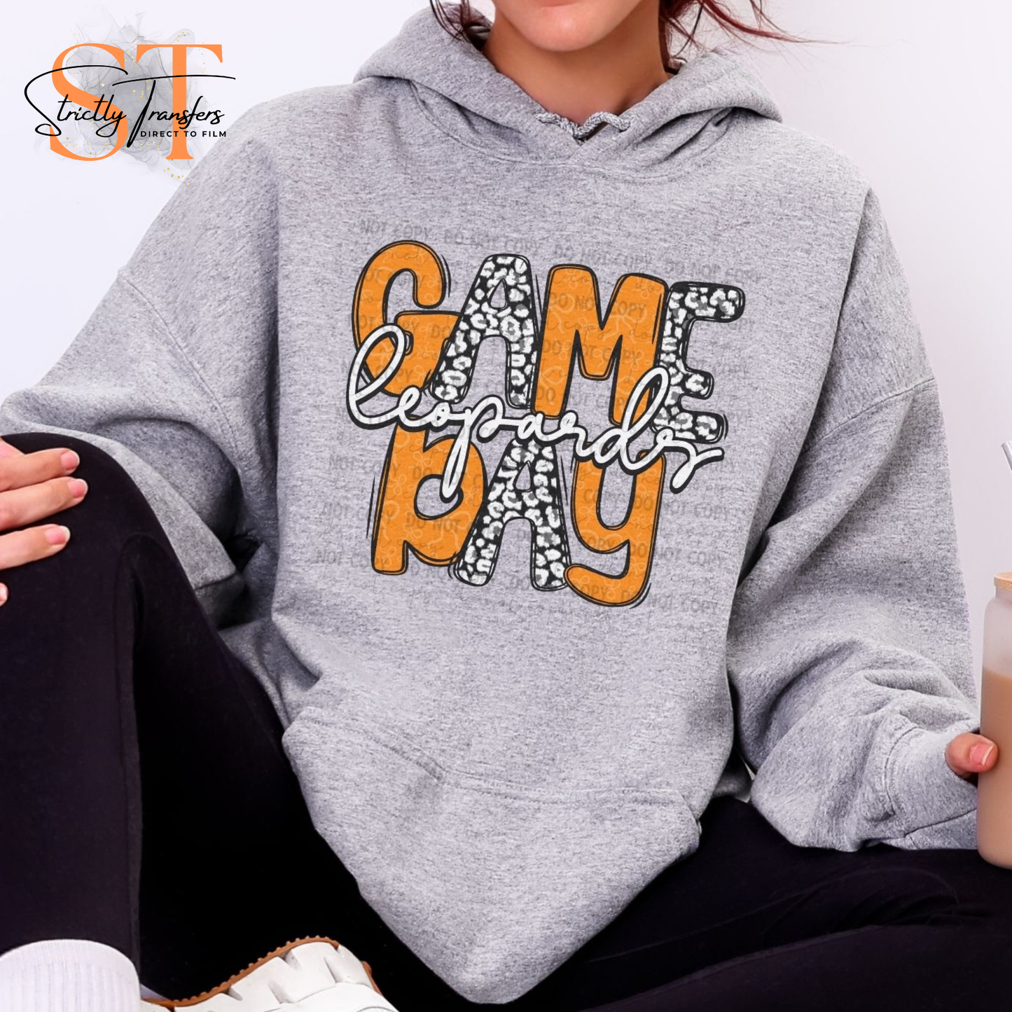 Game Day Leopards Direct to Film Transfers