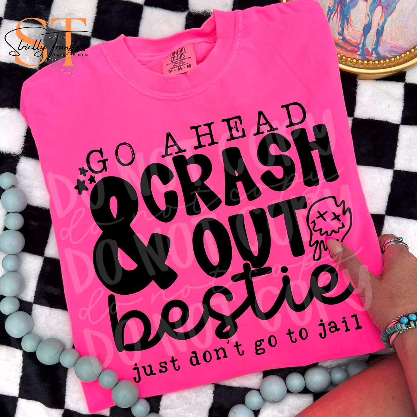 Go Ahead and Crash Out Direct to Film Transfers