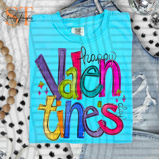 Happy Valentine's Day Direct to Film Transfers