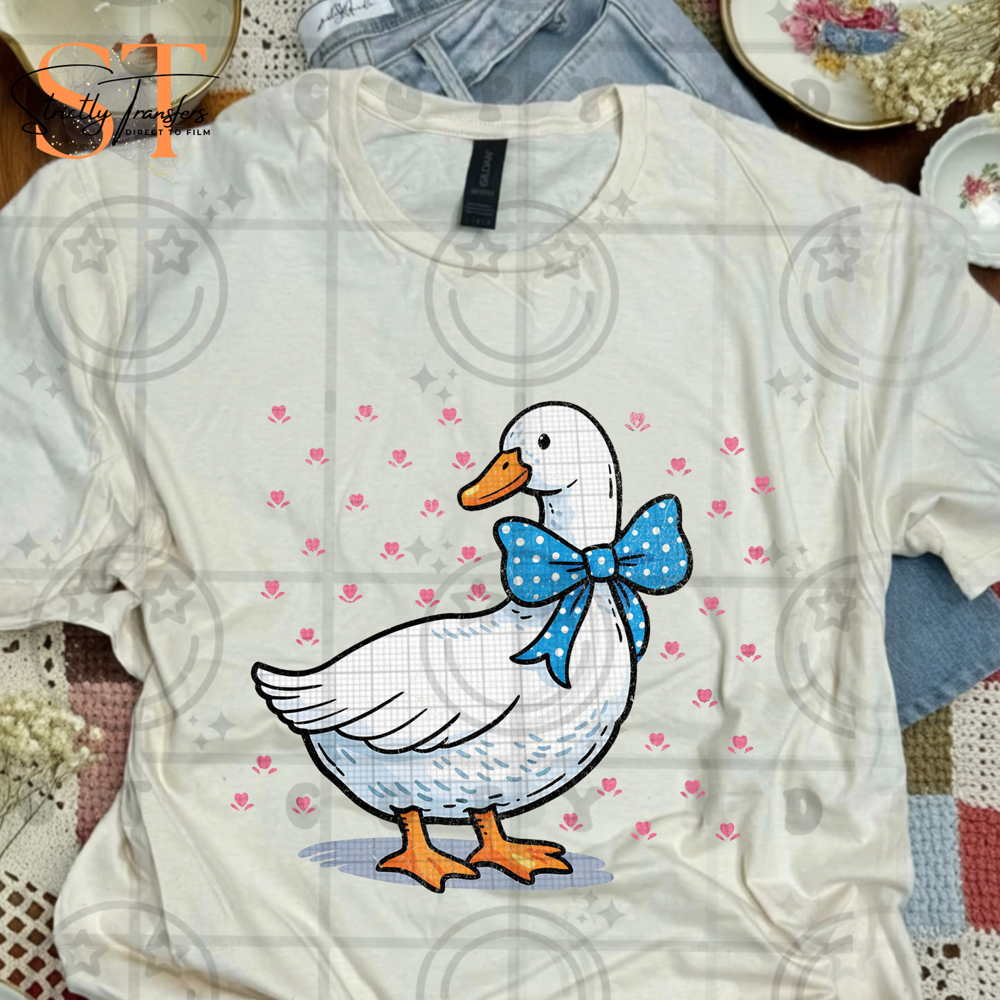 Blue Ribbon Goose Direct to Film Transfers