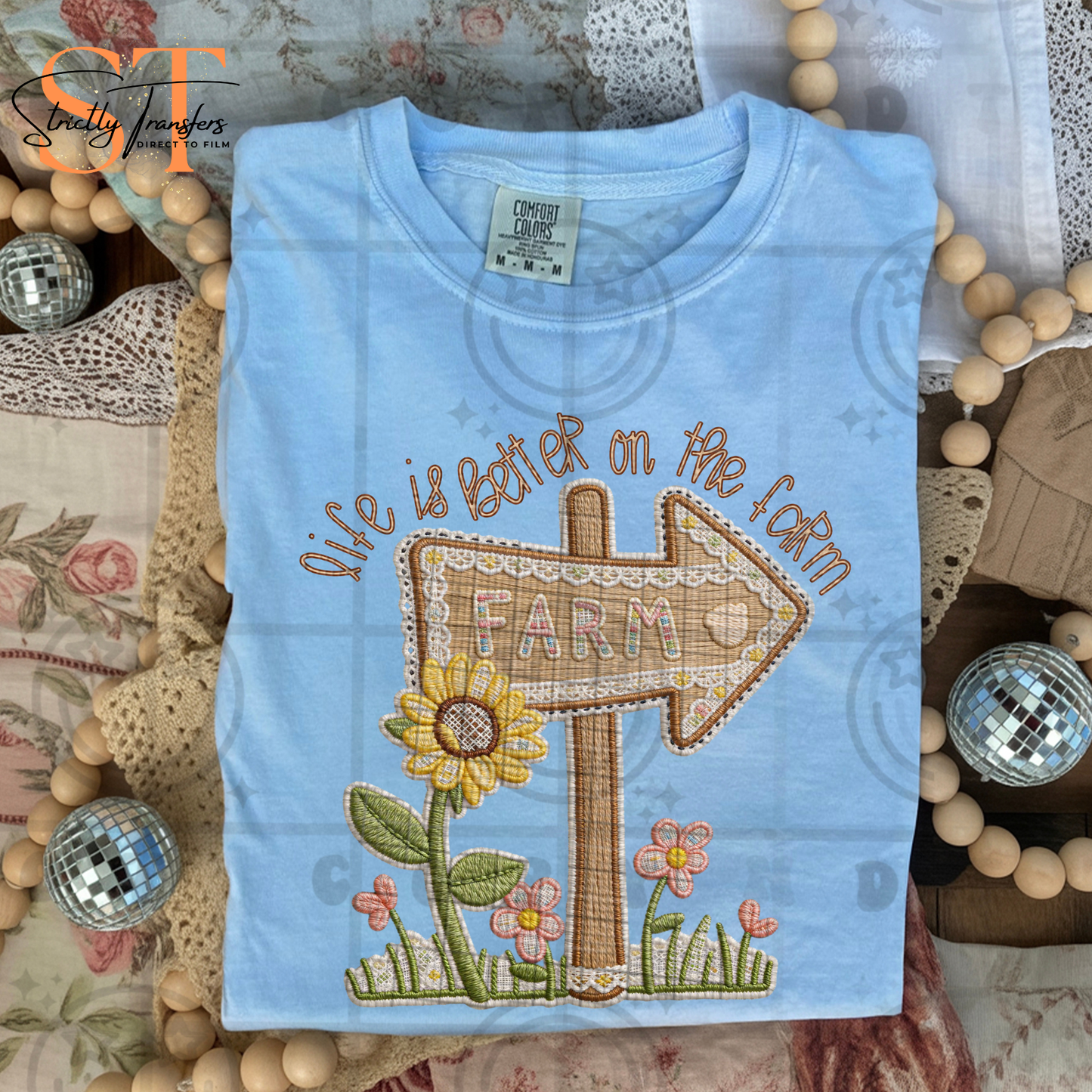 Life is Better on the Farm Direct to Film Transfers