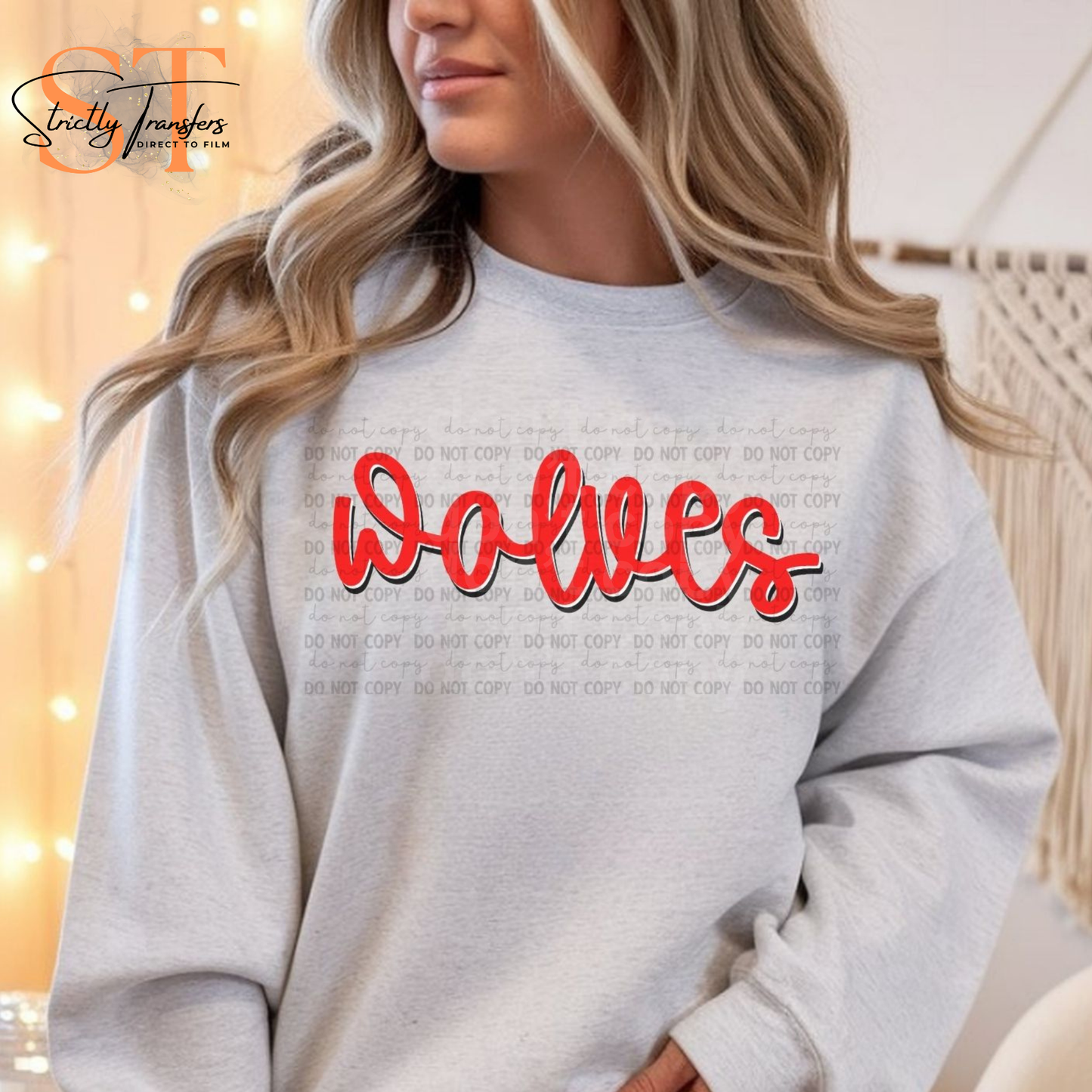 Wolves Script Direct to Film Transfers