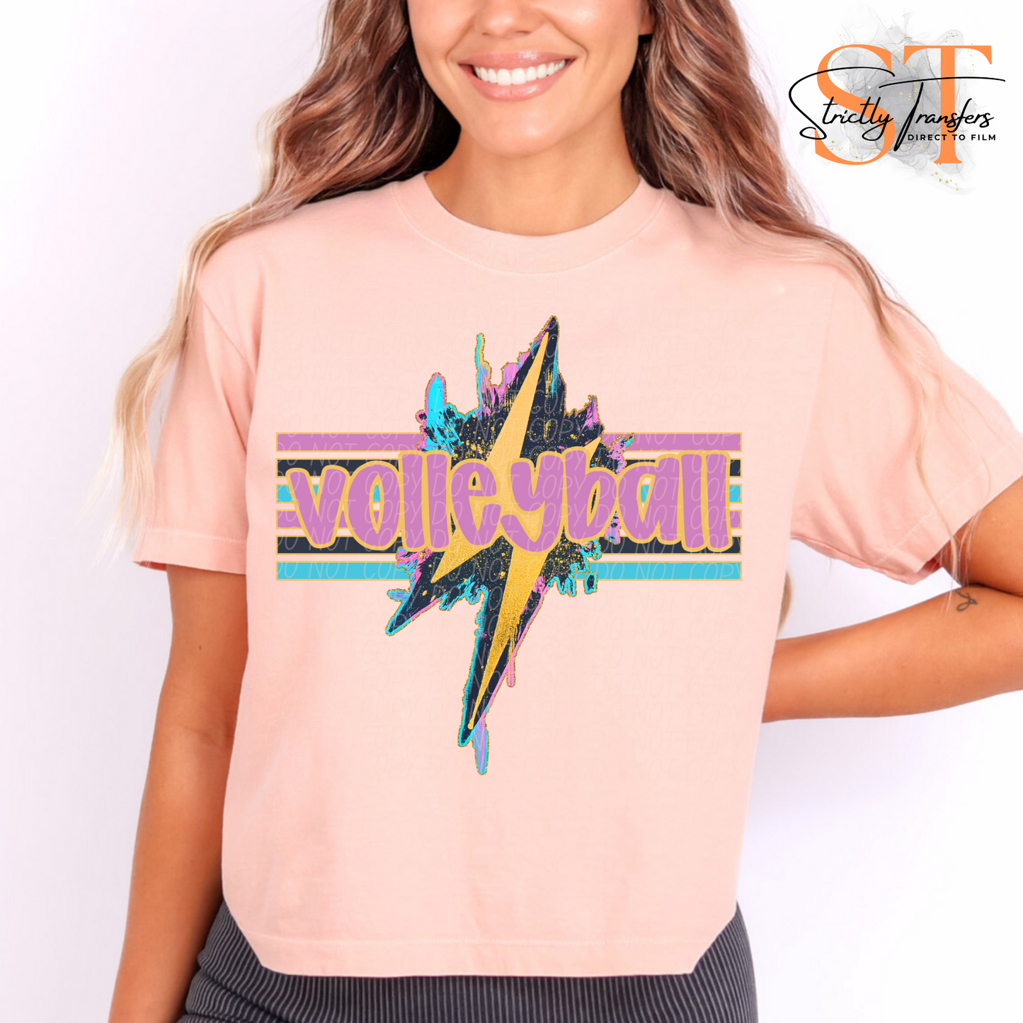 Geode Sports -12 color options Direct to Film Transfers
