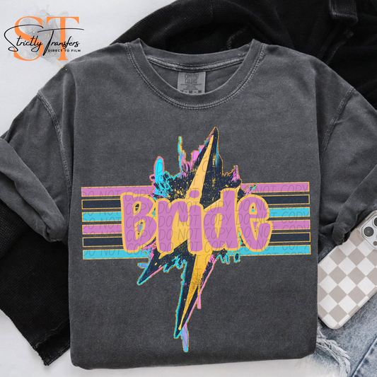 Geode Design - Bridal Collection - 3 options Direct to Film Transfers