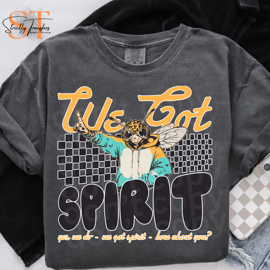 We Got Spirit Yellowjackets Direct to Film Transfers