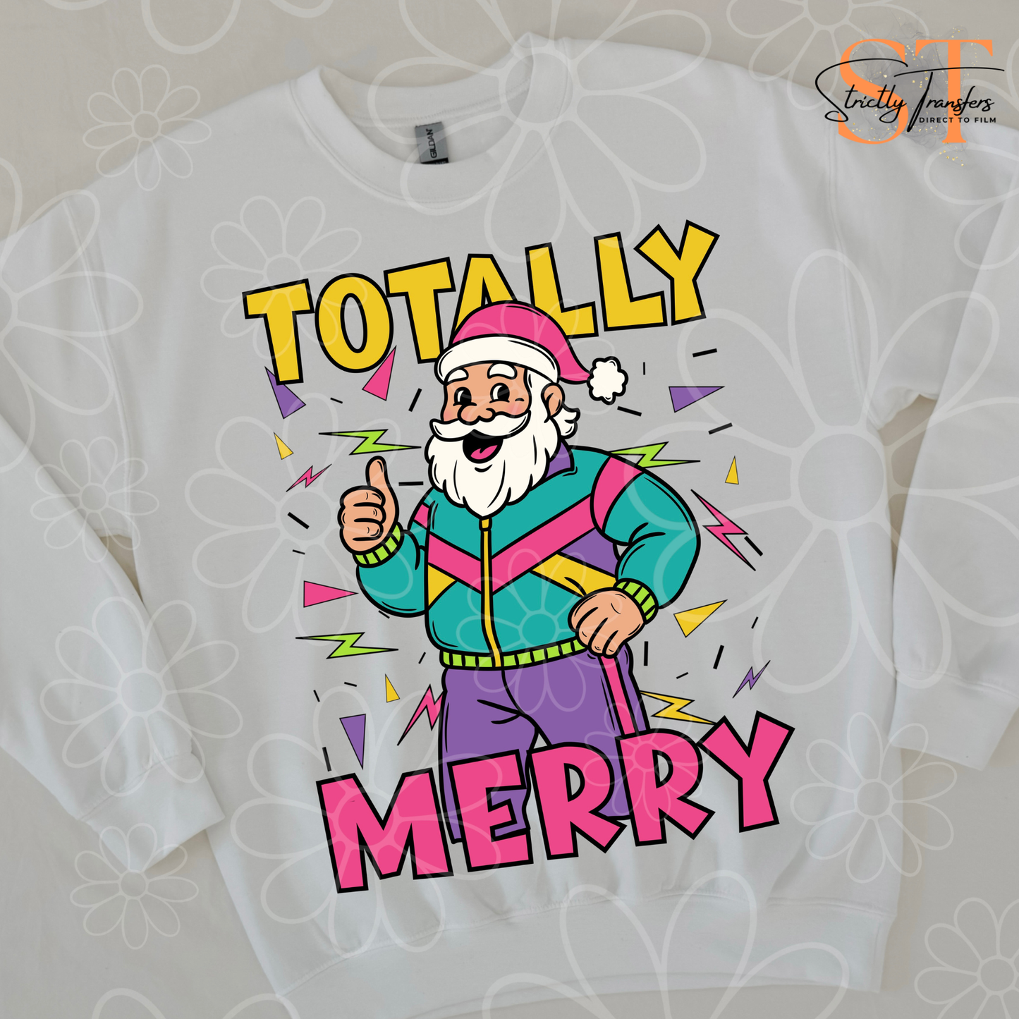 Totally Merry - 3 options Direct to Film Transfers