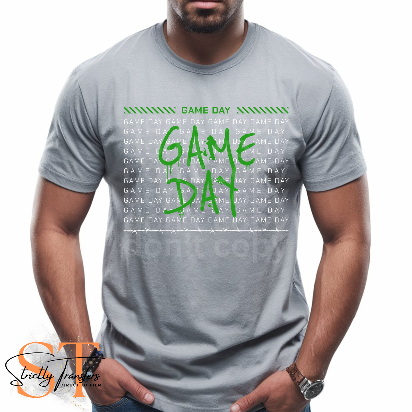 Game Day - 8 options Direct to Film Transfers