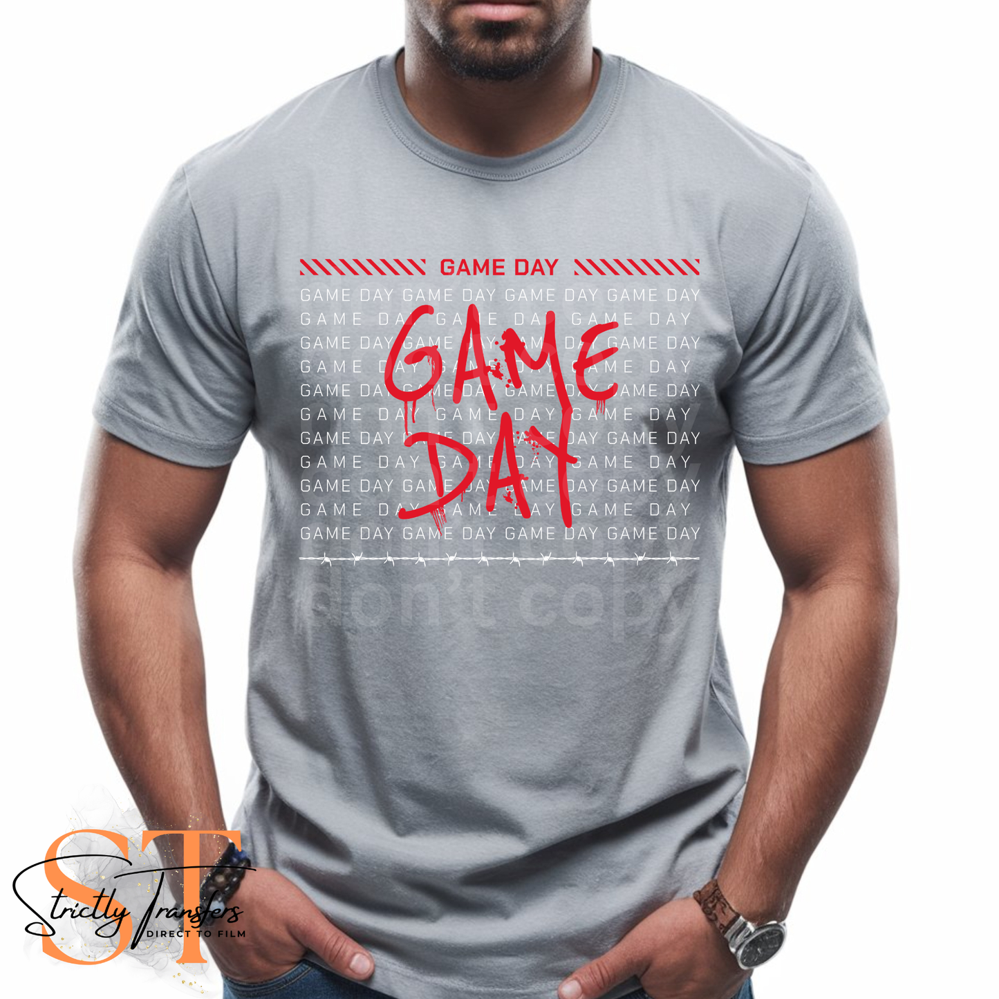 Game Day - 8 options Direct to Film Transfers