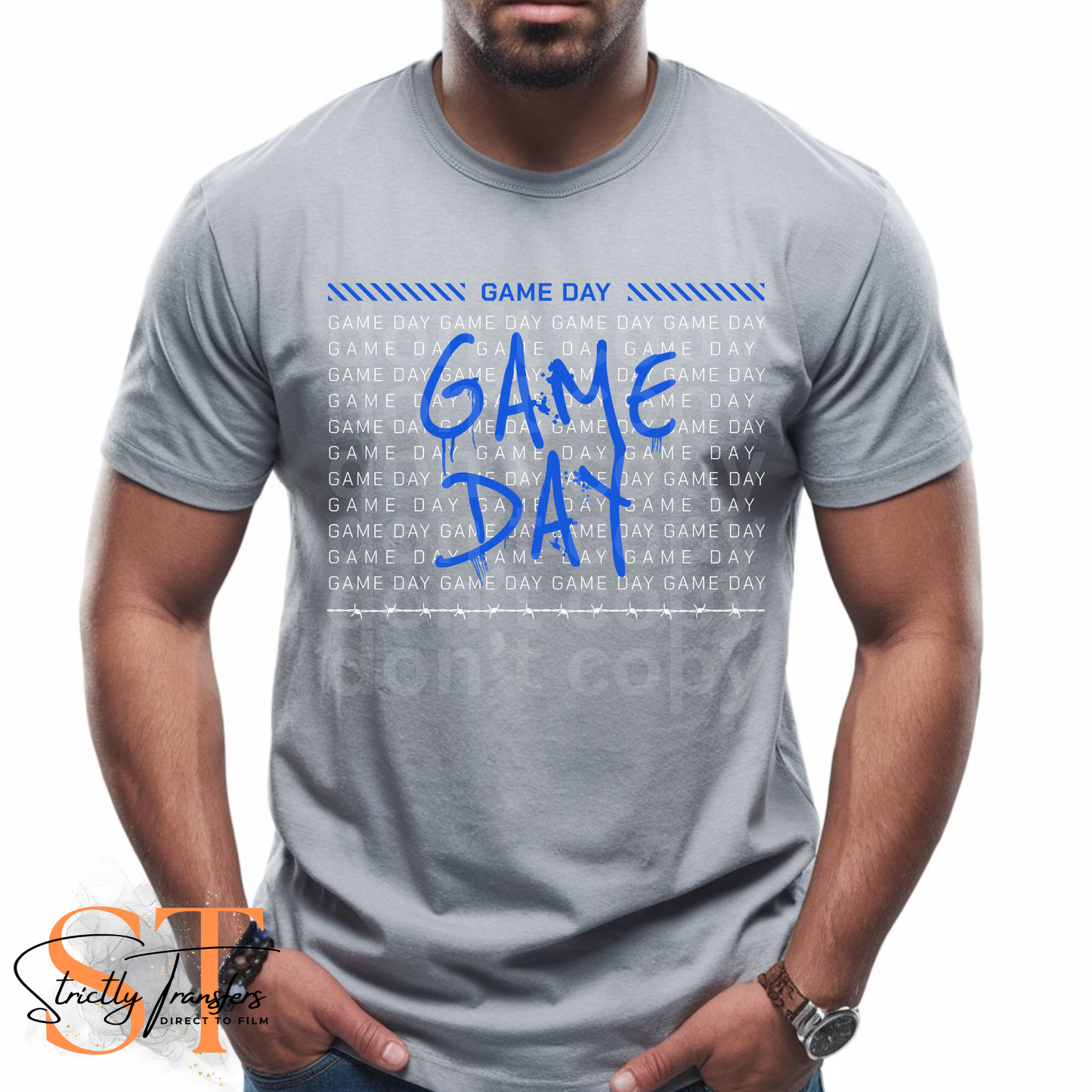 Game Day - 8 options Direct to Film Transfers