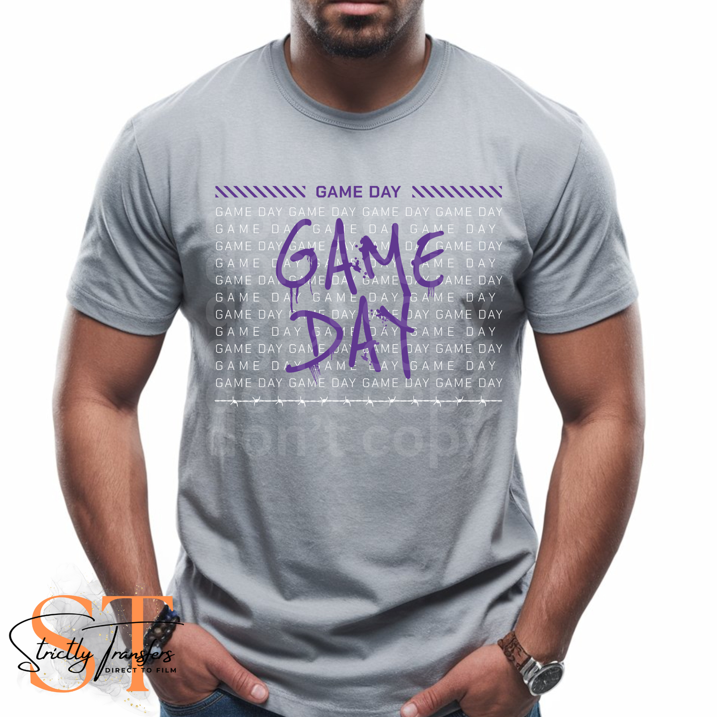 Game Day - 8 options Direct to Film Transfers
