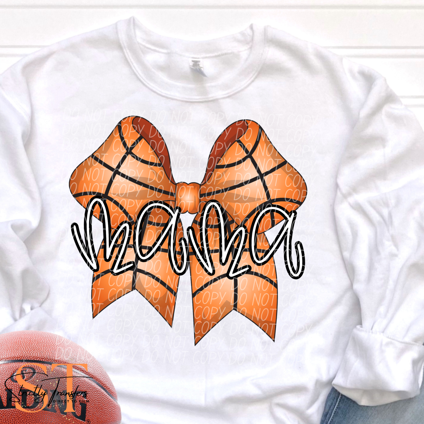 Mama Sport Bows- 7 Sports Direct to Film Transfers