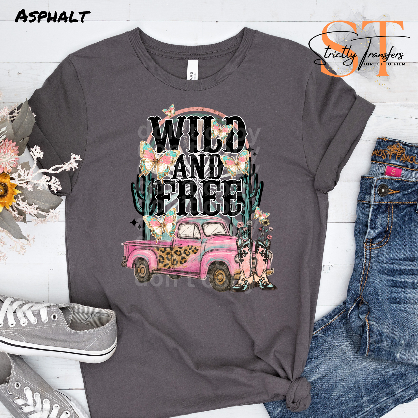 Wild and Free Direct to Film Transfers