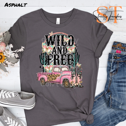 Wild and Free Direct to Film Transfers