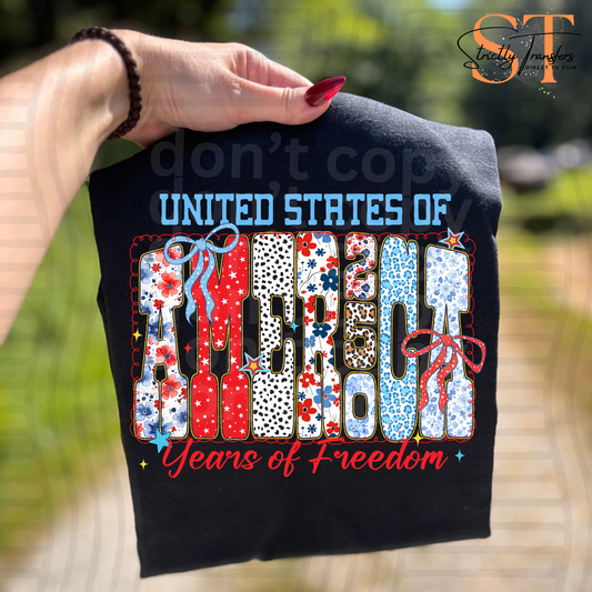 United States of America Direct to Film Transfers